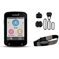 Garmin Edge 820 Bundle - Ordenador para Bicicletas- Resolución de pantalla 200 x 265 píxeles- Pantalla táctil- Receptor…